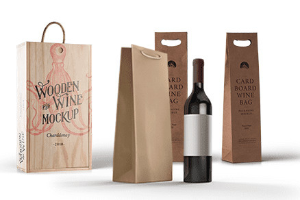 Упаковка для алкоголя с логотипом | Изготовление индивидуальной упаковки